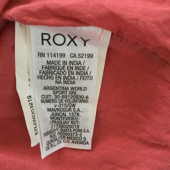 Roxy Shift Dress Pink Mauve Size Large Flowy - Picture 6 of 10